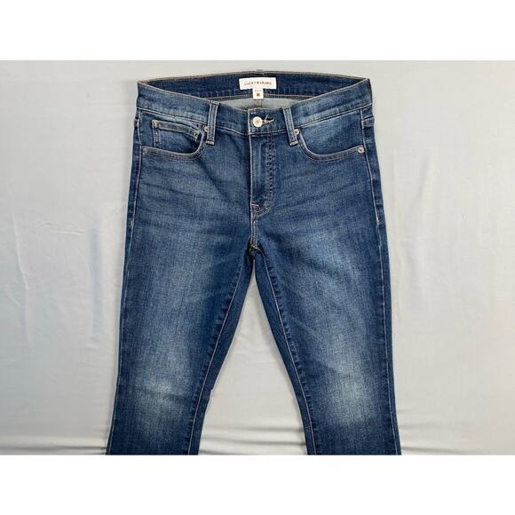 Lucky Brand AVA Mid Rise Skinny Lightweight Stretch Denim Jeans. Women's 27R GUC - Picture 5 of 9